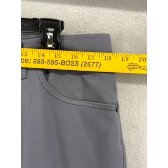 Public Rec Pants Mens 34x34 Gray Work Day Chino 5-Pocket Flat Front Straight Leg - Picture 4 of 14